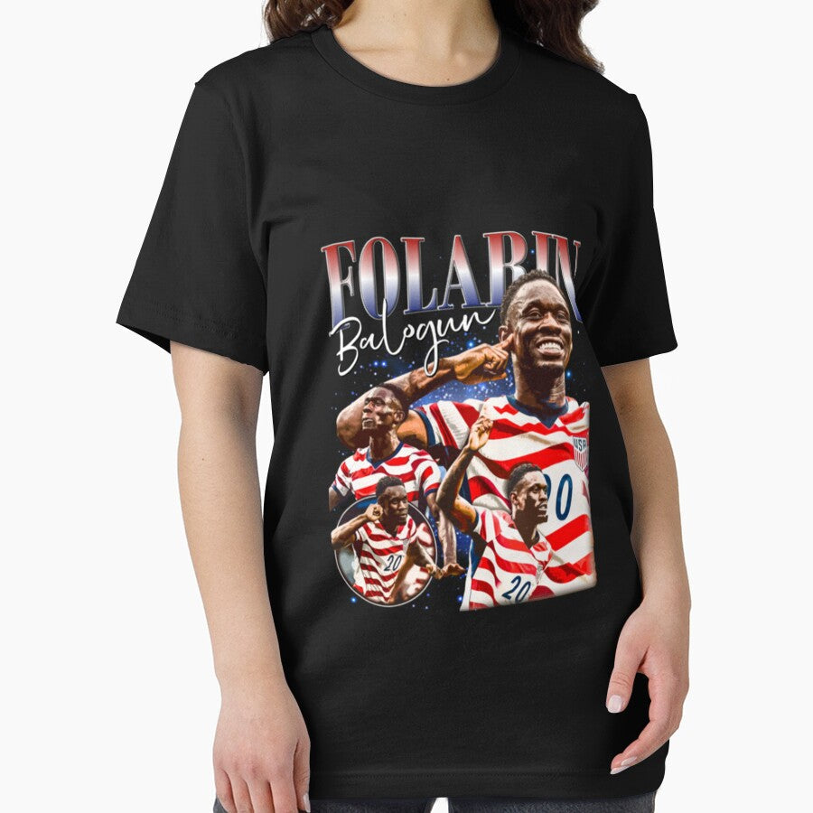 Folarin Balogun USA Soccer World Cup Vintage by Phillipsalexan