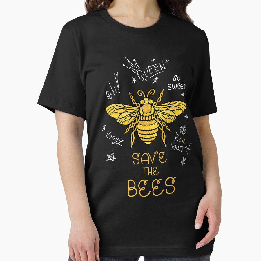Save the Bees Graffiti Apiary Funny Beekeeper Earth Day by ujgbnx