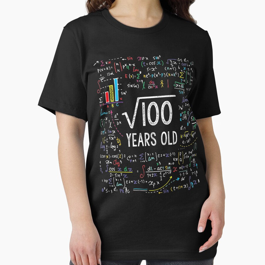 Kids Square Root Of 100 10Th Birthday 10 Year Old Gifts Math Bday by HillyArts