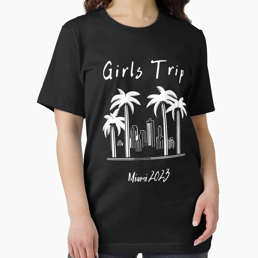 Girls Trip to Miami 2023: Glamorous Miami, Palm Trees, simple design, minimalist shapes with clean lines, modern and elegant look, stylish and classic appeal (15) by TourDePassion
