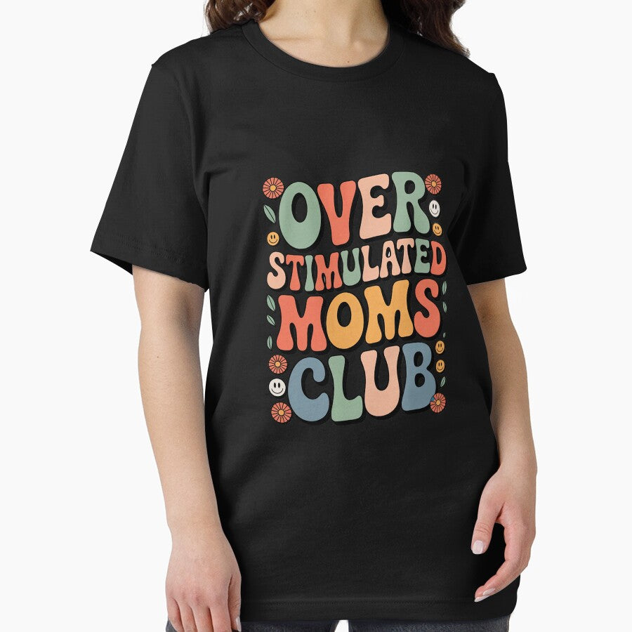 Groovy Overstimulated Moms Club Mother's Day Mom by joyouartArt