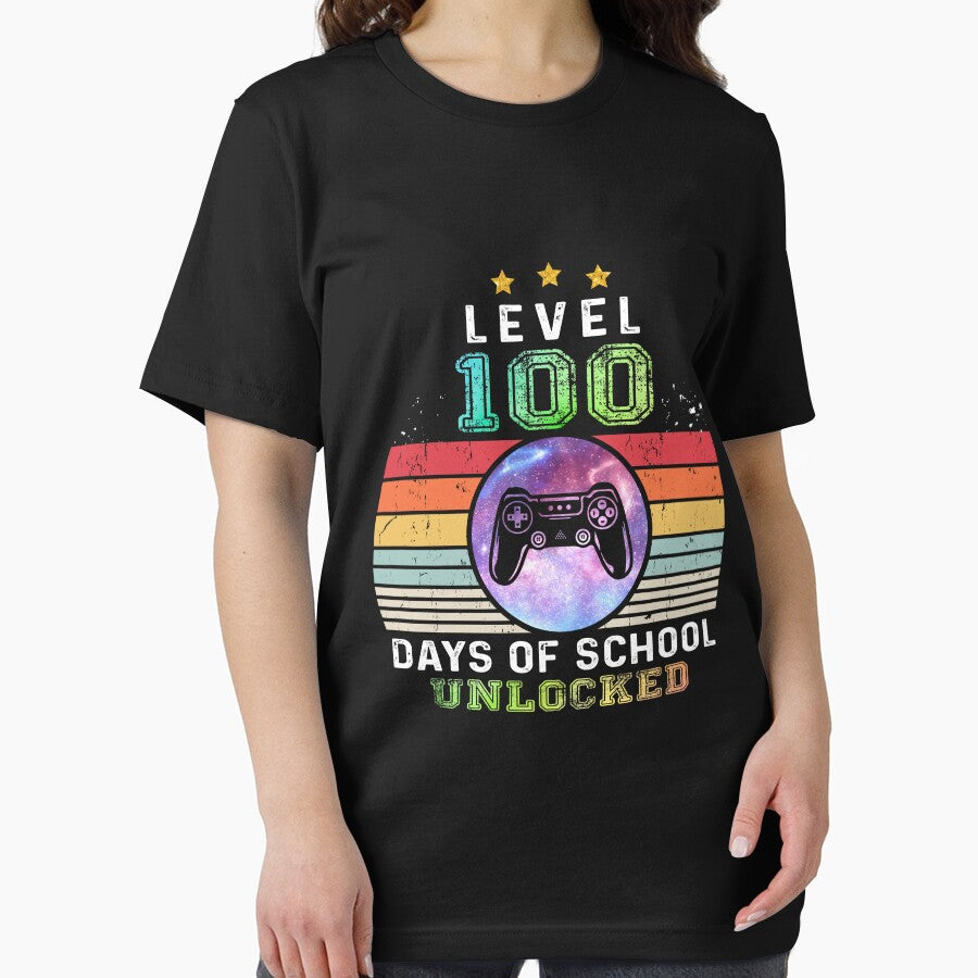 Level 100 Days Of School Unlocked Completed Gamer For Kids and Boys by stareongroup