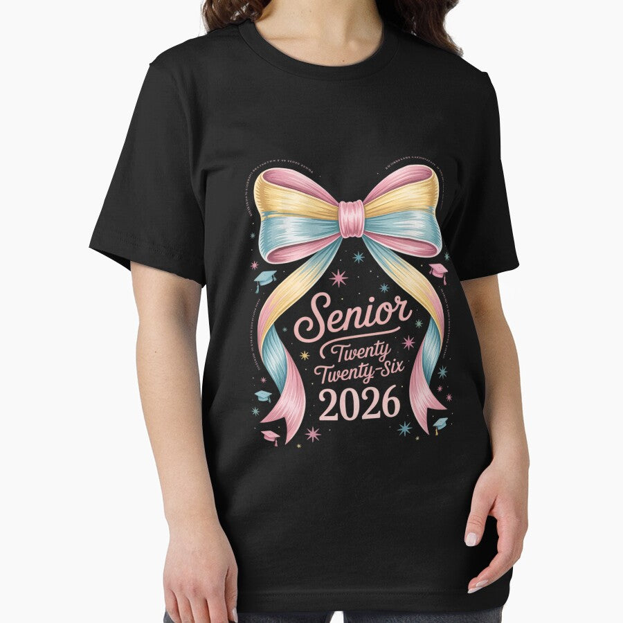 Senior 2026 Class of 2026 Coquette Pink Bow Graduation 2026 by LinlinsDemons