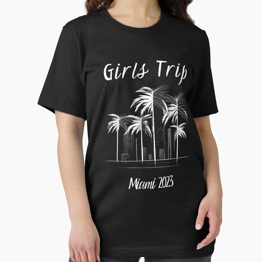 Girls Trip to Miami 2023: Glamorous Miami, Palm Trees, simple design, minimalist shapes with clean lines, modern and elegant look, stylish and classic appeal (12) by TourDePassion