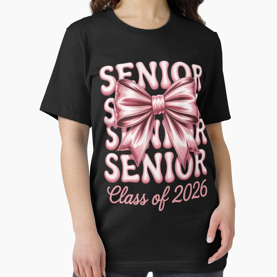 Class Of 2026 Senior Pink Coquette Bow Graduation by DianaStantzo