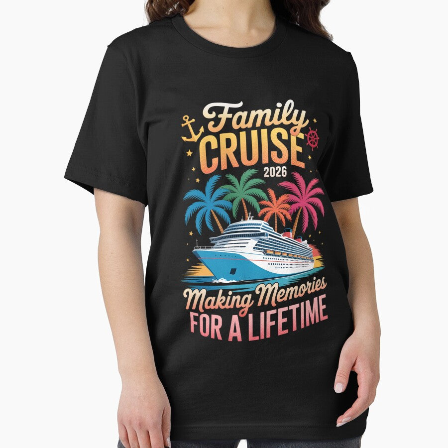 Family Cruise 2026 Family Matching Cruise Vacation by RayhendersonArt