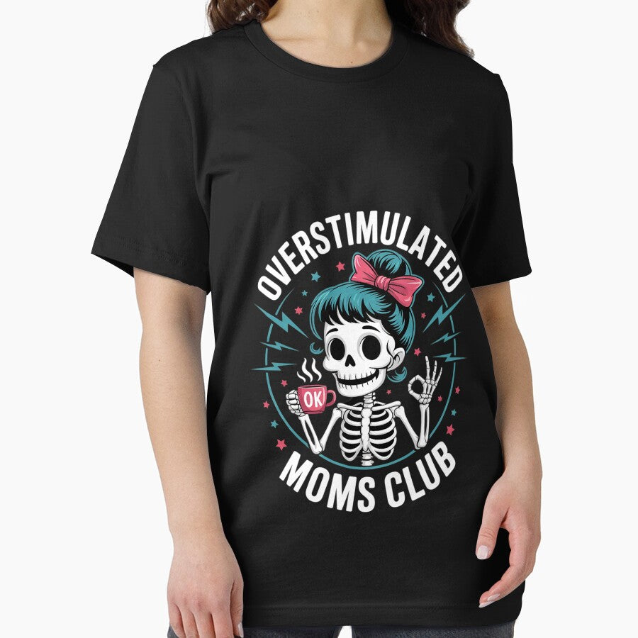 Overstimulated Moms Club Neurodivergent Mother Mental Health by FadeOfThrone