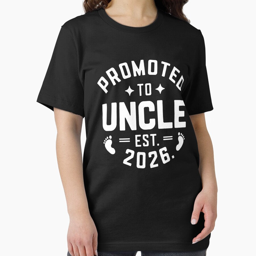 Promoted to Uncle Est. 2026 Grandparents Baby Announcement by BakeryDozen