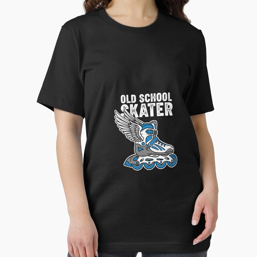 Old School Winged Rollerblade Skater Retro 90s Grunge by Merchifyme2000