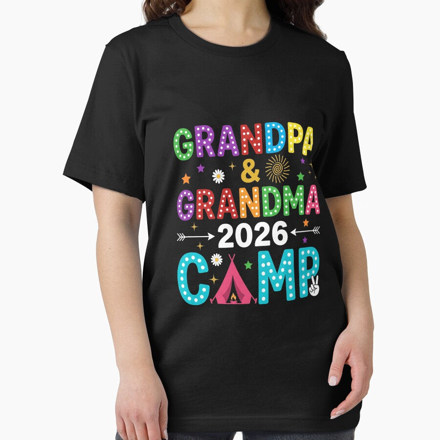 Grandpa & Grandma 2026 Camp Family Grandparents Camping Adventure by SofenArt