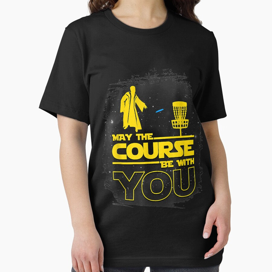 May The Course Be With You Funny Disc Golf by Joni23414