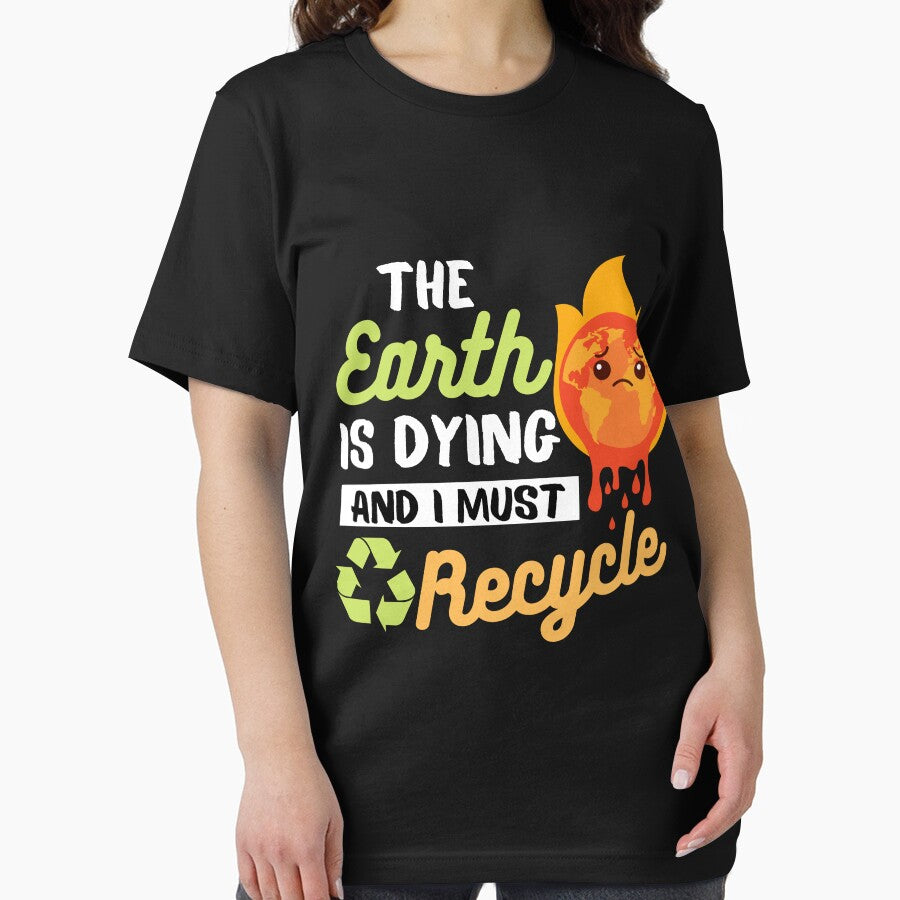 The earth is dying and i must recycle by LittleArij