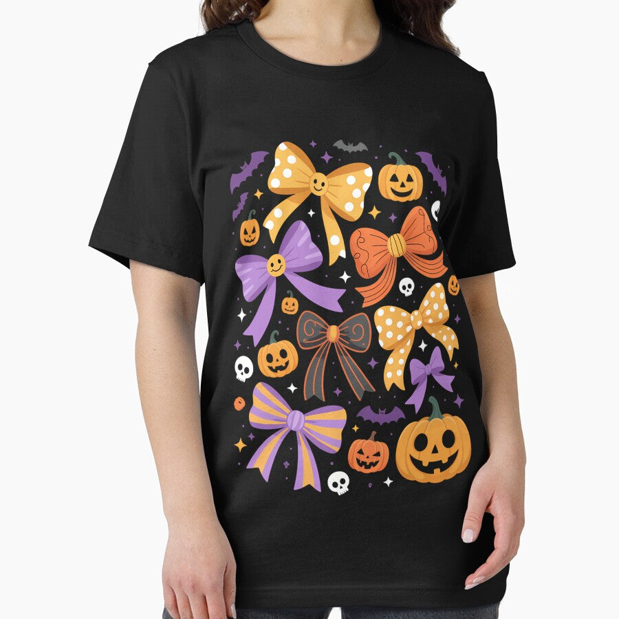 Coquette Bow Pumpkin Halloween Cute Aesthetic by Sea4Adventures