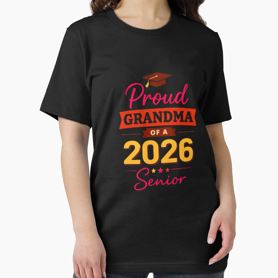 Proud Grandma of a 2026 Senior Graduation – Class of 2026 Proud Grandmother Design by bilal sibgui