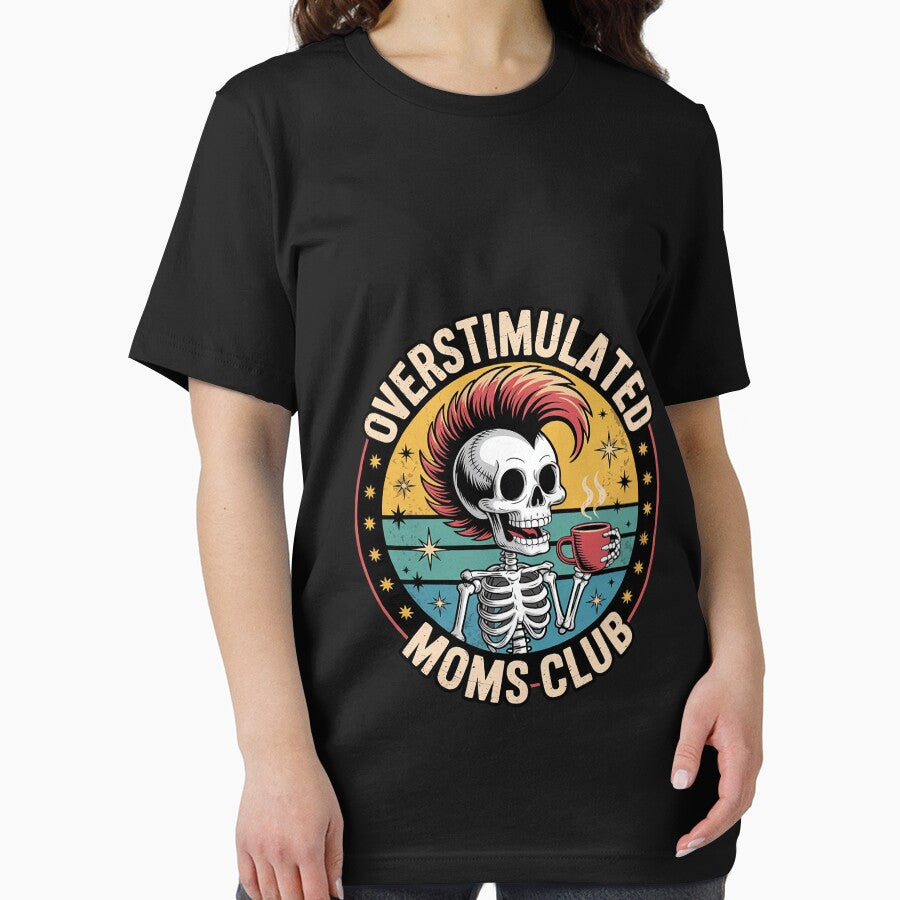 Overstimulated Moms Club Neurodivergent Mental Health by FadeOfThrone