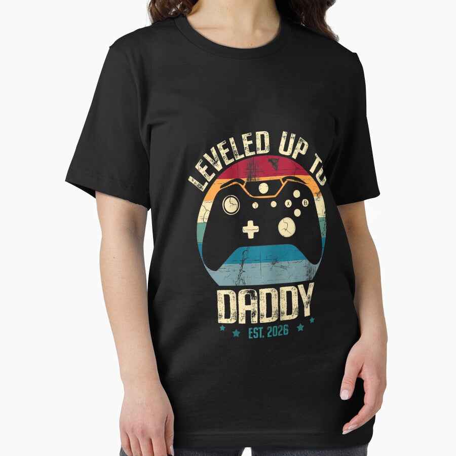 I Leveled Up to Daddy Est. 2026 Dad Level Unlocked New Dad by FrankIsabel