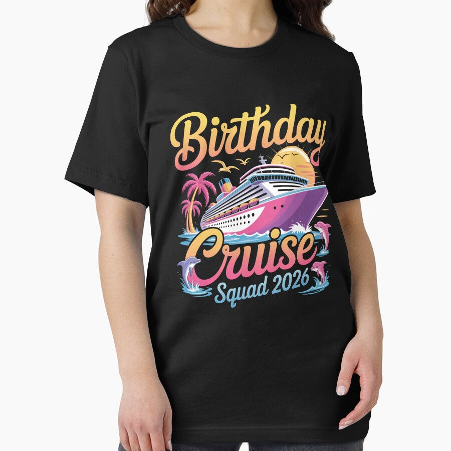 Birthday Cruise Squad 2026 Vacation Summer Trip Family by johnertullio