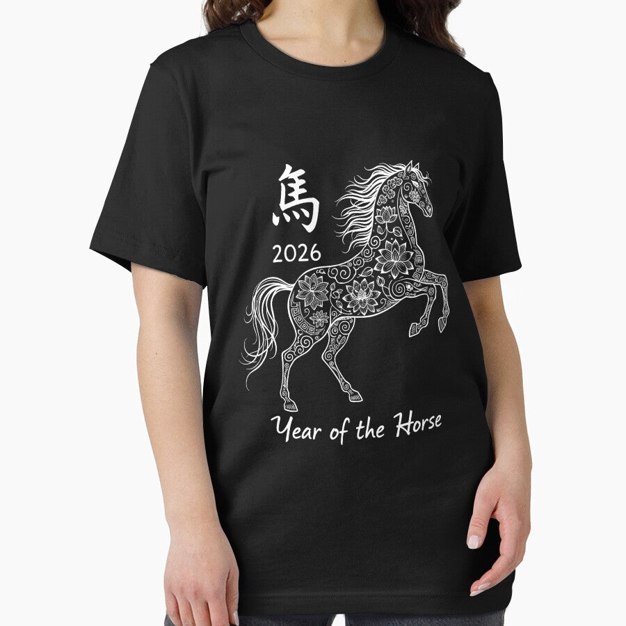 Year Of The Horse 2026 Lunar Zodiac Chinese New Year Gear by DynamicDesign