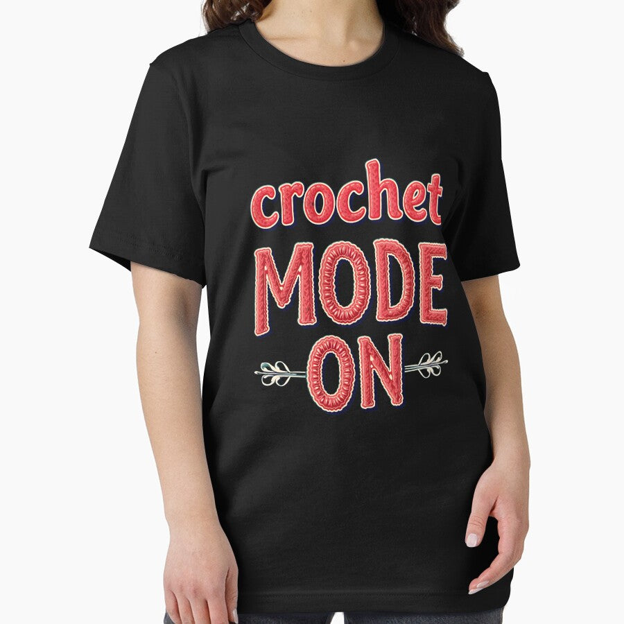 Funny Crochet Lovers Text-based Design by MimsTees