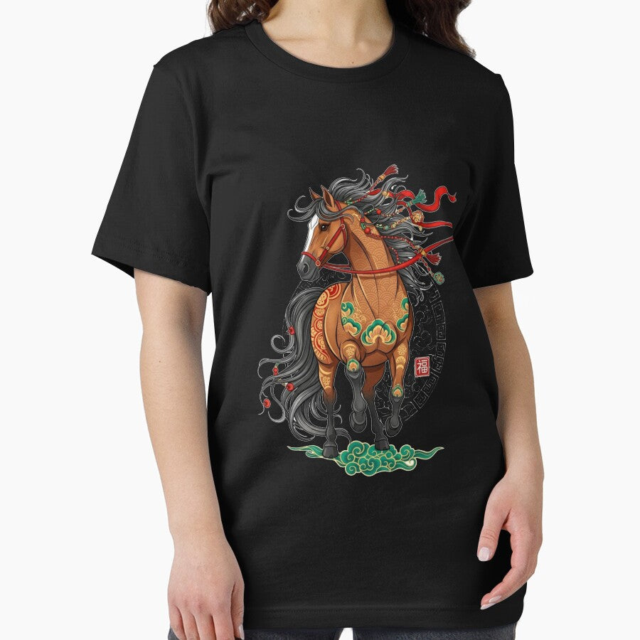 Auspicious Galloping Chinese Horse by ZodiacWonders