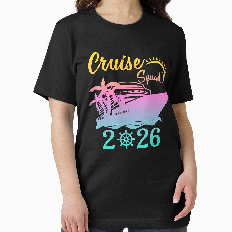 Cruise Squad 2026 Family Vacation Trip Nautical Art by PixelWaveBD