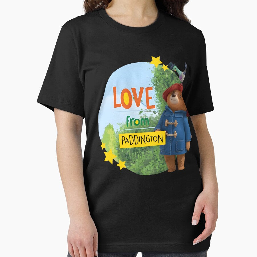 Love From Paddington Cute Bear Illustration Art by jinajinawoodood