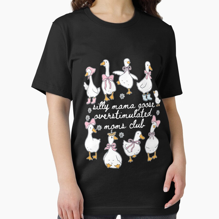 Silly Mama Goose Overstimulated Moms Club, Funny Mom Goos by Ariana De Amicis