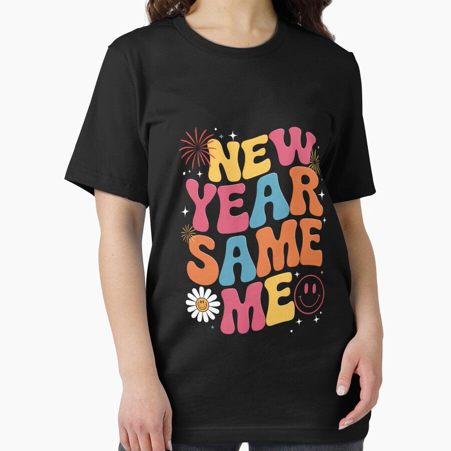 New Year Same Me Funny Holiday by Bandikonsalez