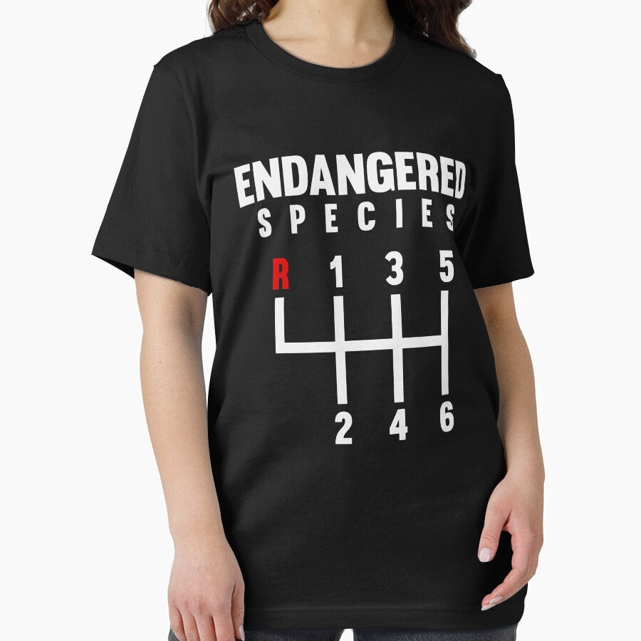 Endangered Species Funny Manual Gearbox by ujgbnx