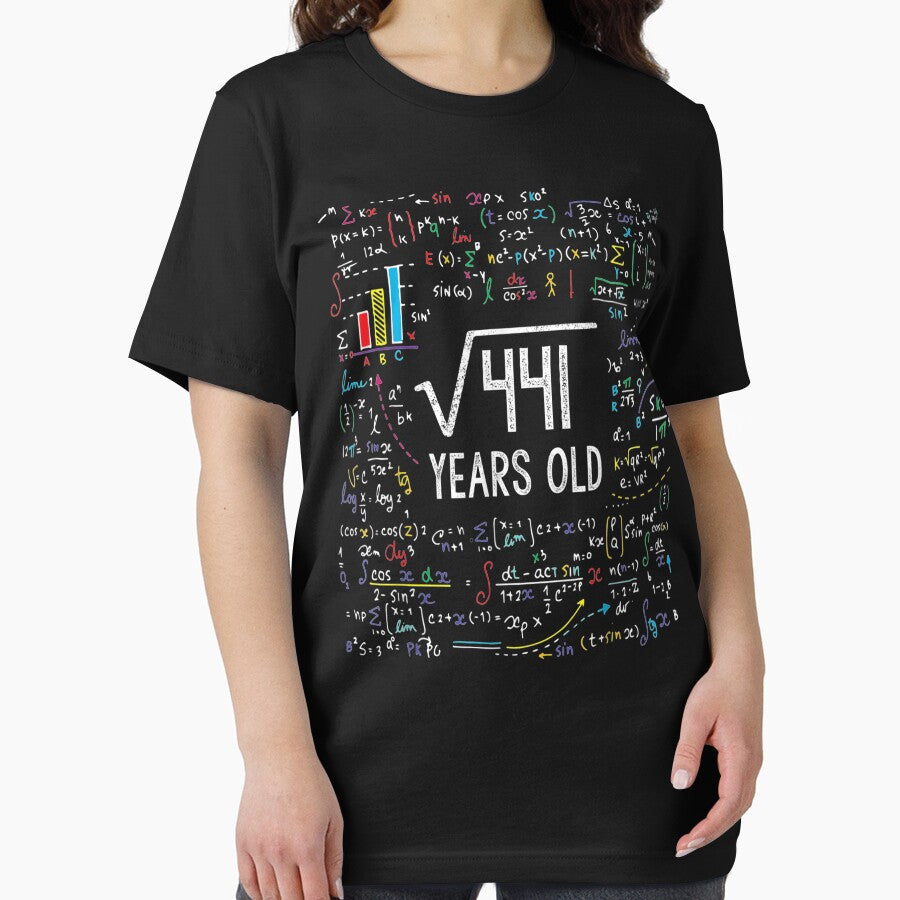 Square Root Of 441 21St Birthday 21 Year Old Gifts Math Bday by ElieserGomez