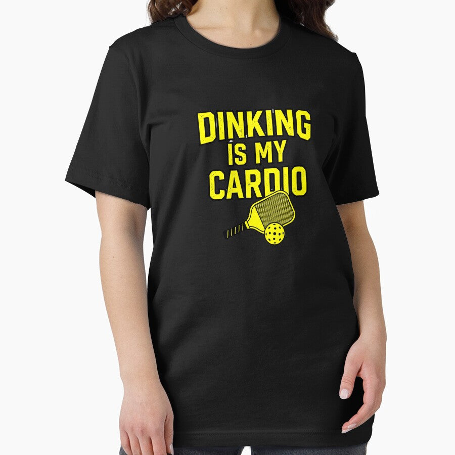 Dinking Is My Cardio Funny Pickleball Player Humor T-Shirt by Egyptian king ⭐⭐⭐⭐⭐