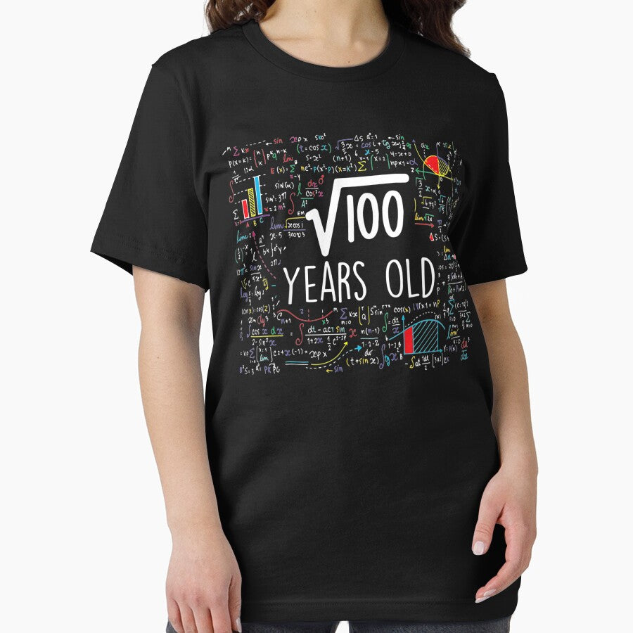 Kids Square Root Of 100 - 10Th Birthday 10 Years Old by HillyArts
