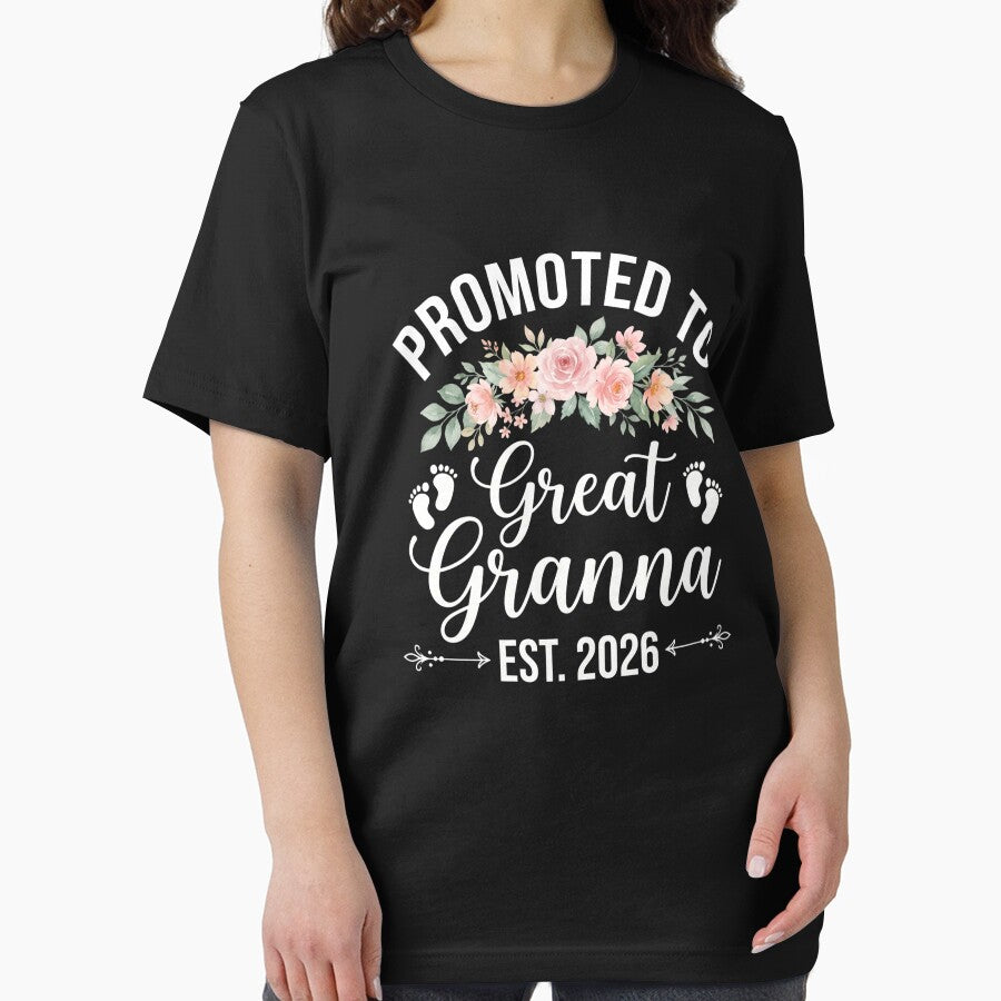 Promoted-To-Great-Granna-Est. 2026-New-Grandparent-Pregnancy-Announcement by SofenArt
