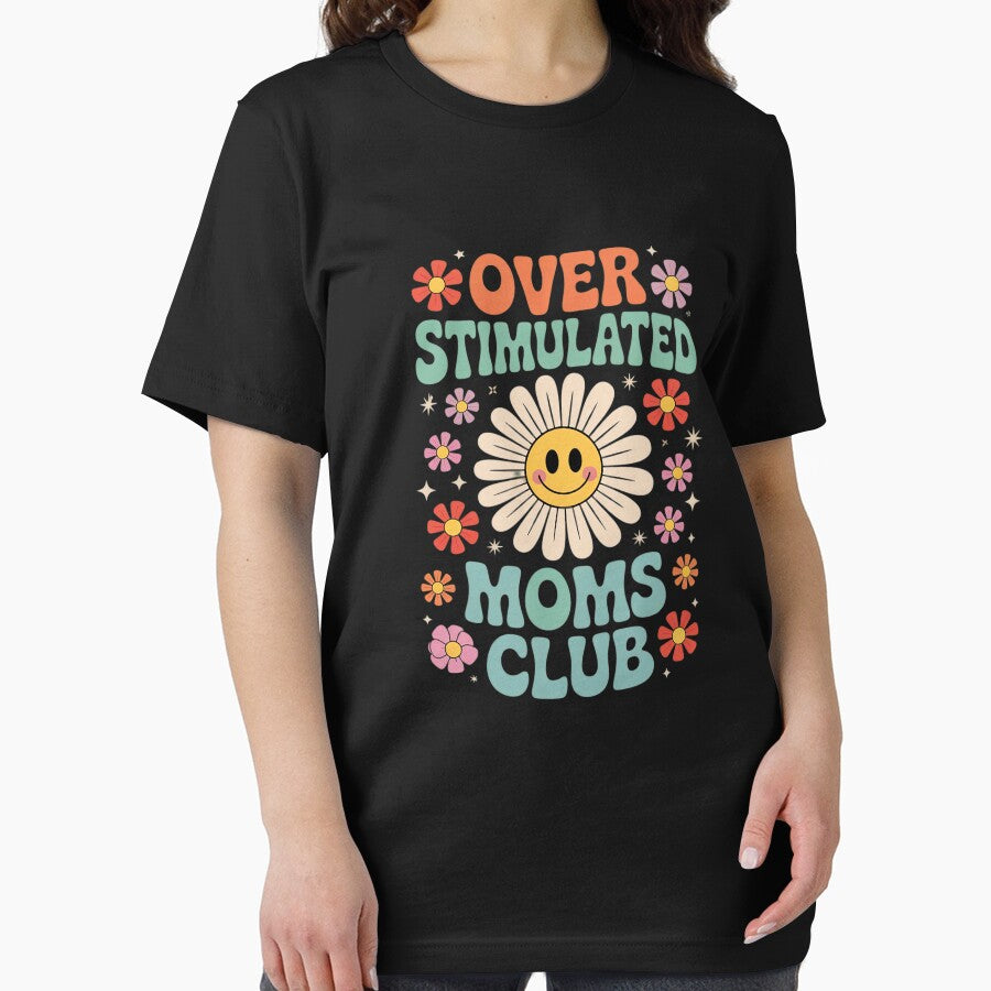 Groovy Overstimulated Moms Club Trendy Mom  2 by joyouartArt