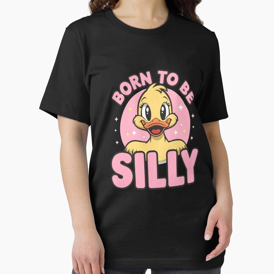 Born to Be Silly Funny Duck Shirt | Absurd Cute Humor by MotivaChic