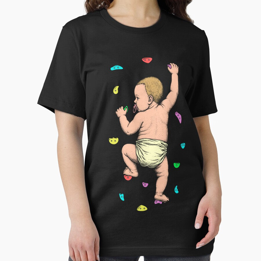 Rock Climber Indoor Wall Climbing Baby Funny Climbers by GrandeDuc