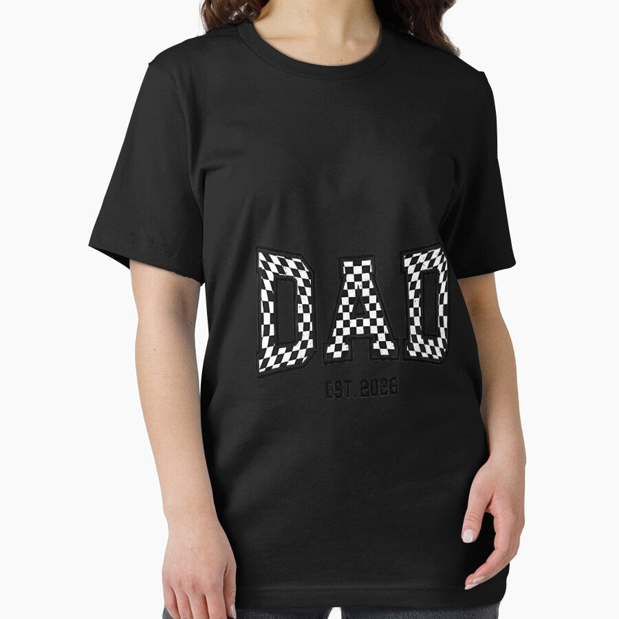 Dad Checkered Est 2026 Funny New Dad Best Dad Ever Father by FrankIsabel