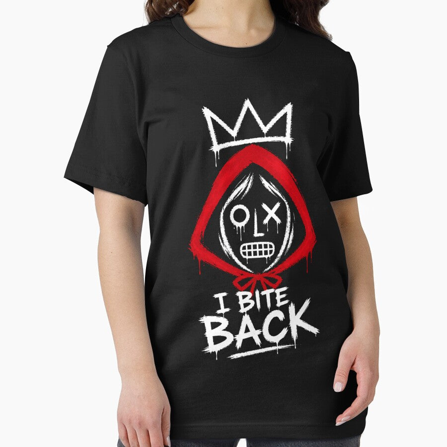 I Am The Wolf Red Hood Feminist Streetwear by Creative_Canvas