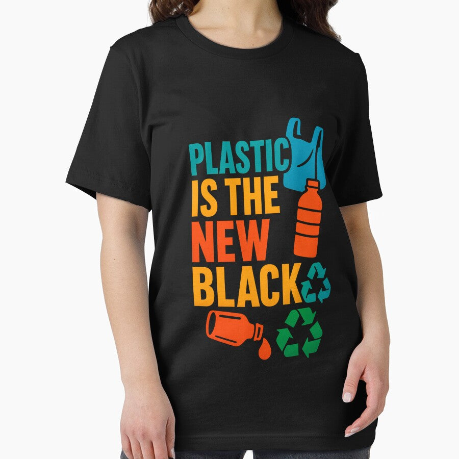 Plastic Is The New Black – Environmental Awareness Design by AddictiveDesign