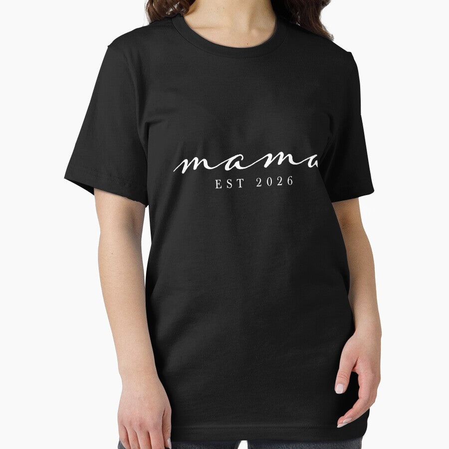 Mama est 2026, Mother's day gift, pregnancy reveal, babymoon gear, 2026 mom era by julexy