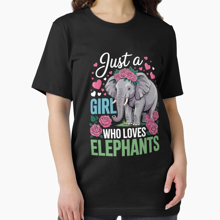 Just A Girl Who Loves Elephants Costume Floral Elephant by angolinnArt