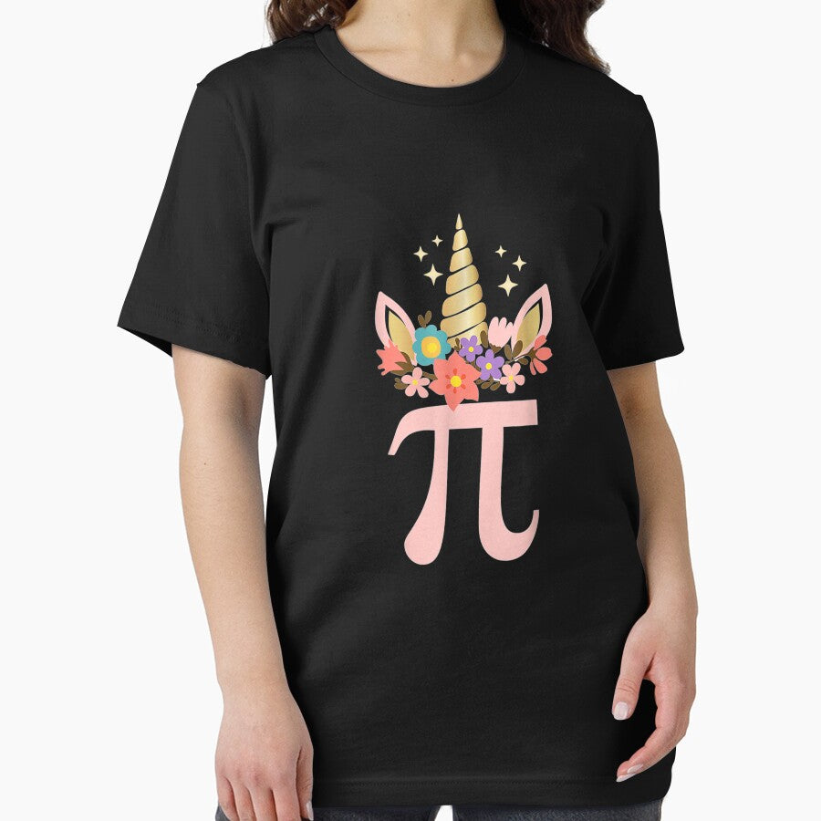 Cute Unicorn Face Pi Day Girls Women Math Geek by tuckerose