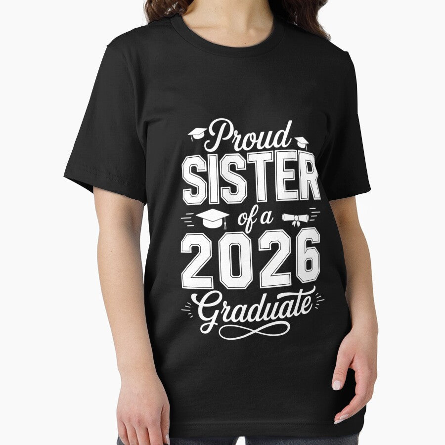 Proud Sister of A 2026 Graduate Grad Senior 26 by CruelShadesSt