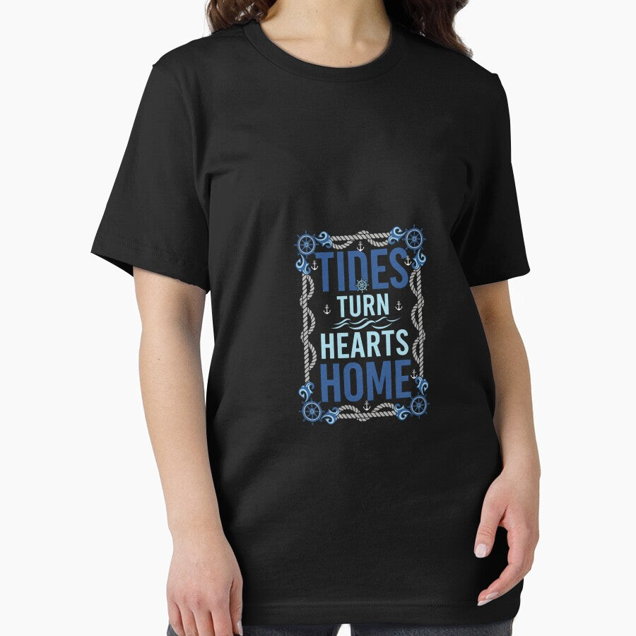 Nautical Anchor Home T-Shirt - Ocean Lover Gift by Merchifyme2000