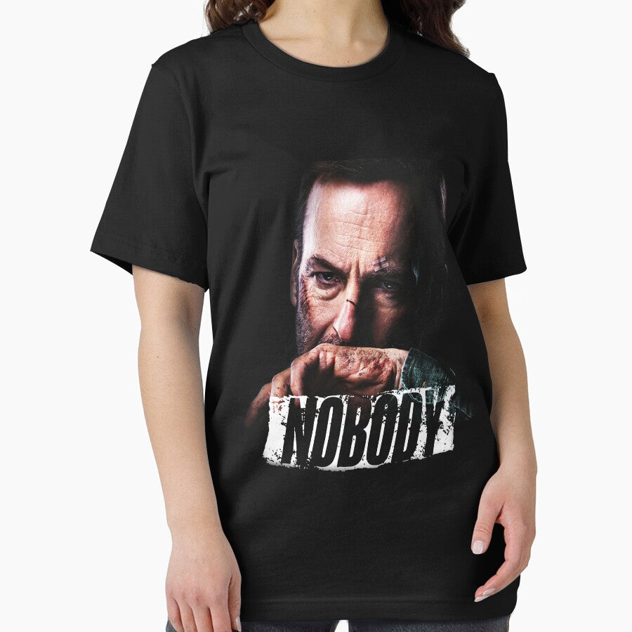 Nobody Poster T-shirt Film by apolloroca