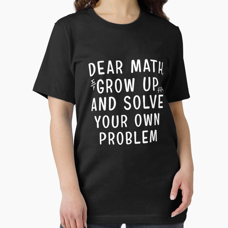 Funny Math Shirt for Teen Girl Tween Women Teacher by dianoo