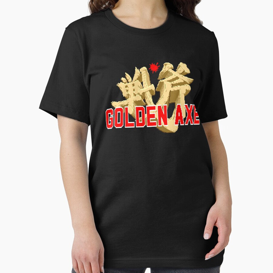 Golden Axe - Megadrive Title Screen by pixel8tees