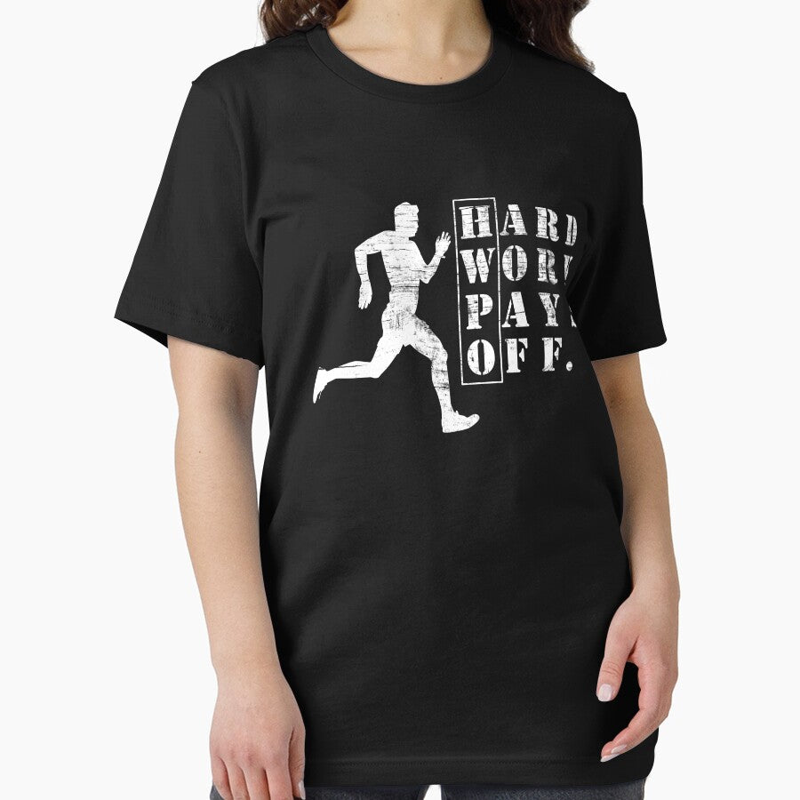 HWPO Hard Work Pays Off Runner Running Man Marathon by grinta2021