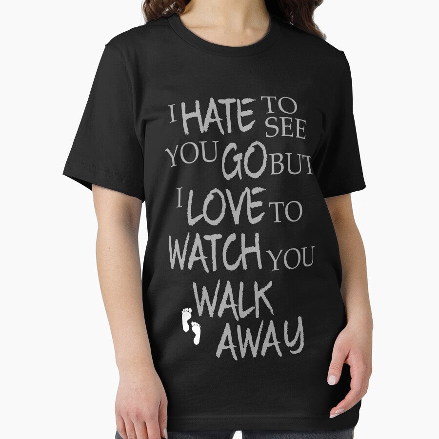 hate to see you go love to watch you walk away by silence28