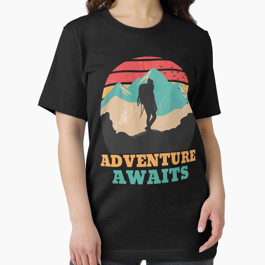 Adventure Awaits Mountains Are Calling Hiker Hiking by grinta2021